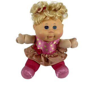 2015 CPK Cabbage Patch Kids Baby Doll Sittin' Pretty Blond Pig Tails Toy
